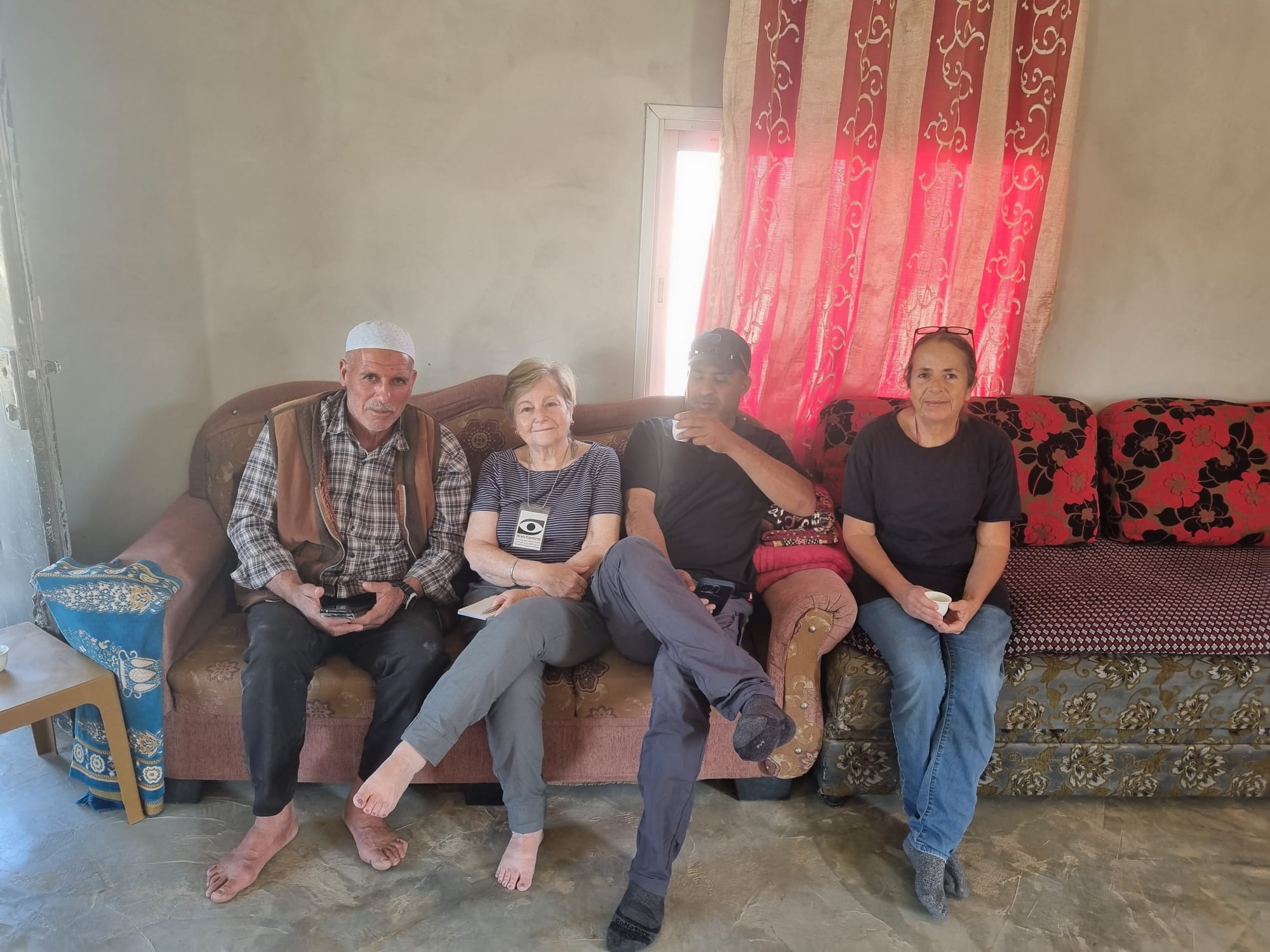 בשיג של פארס בשוויכה. נגה,מוחמד,סמדר ,פארס