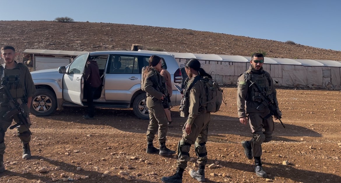 Homsah, settlers, army and the forbidden hill