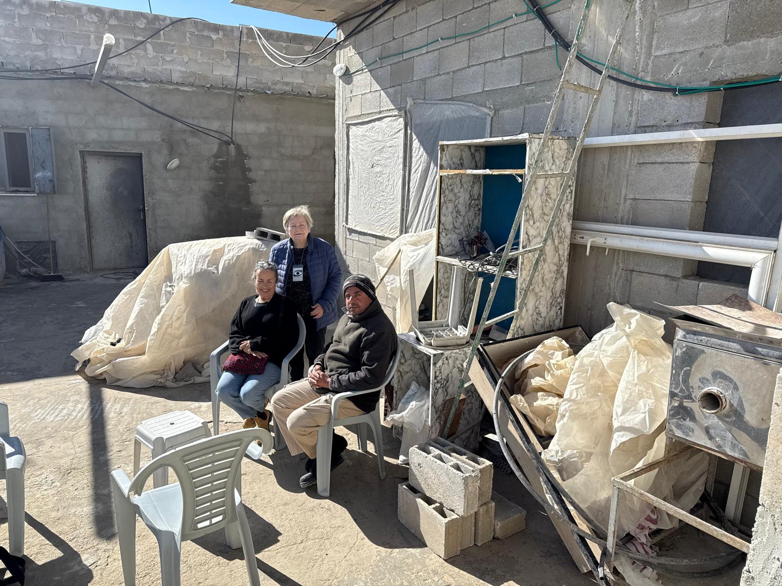 אצל משפחת נאסר בוואדי ראס אל-ג'רפאן