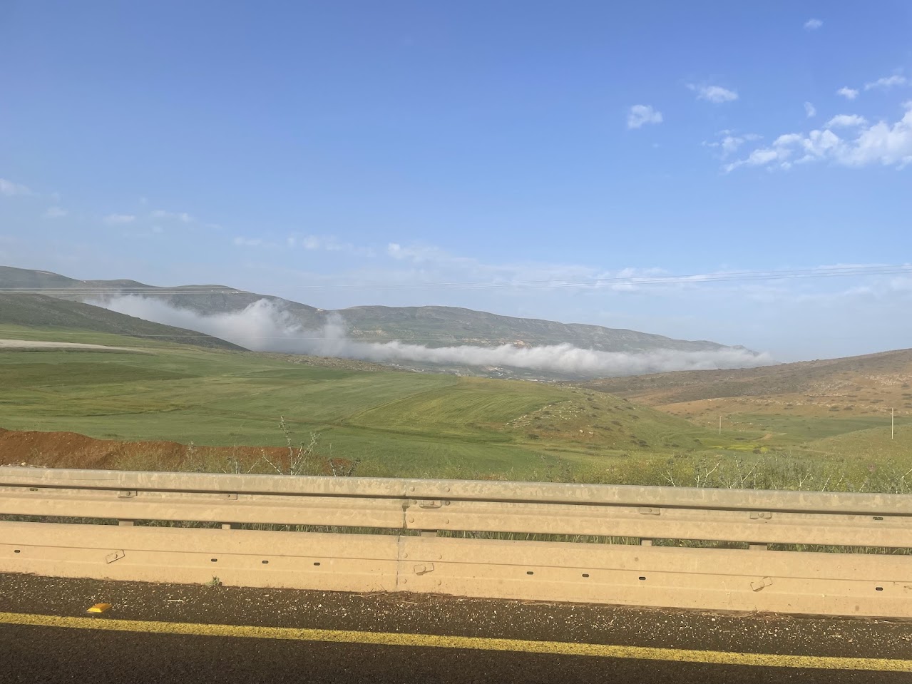 בקעת הירדן, כביש 578. ענן הלך לישון 