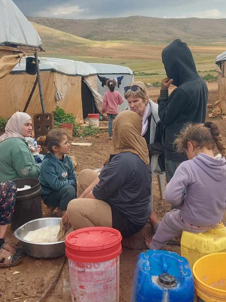 Humsa. The women make cheeses