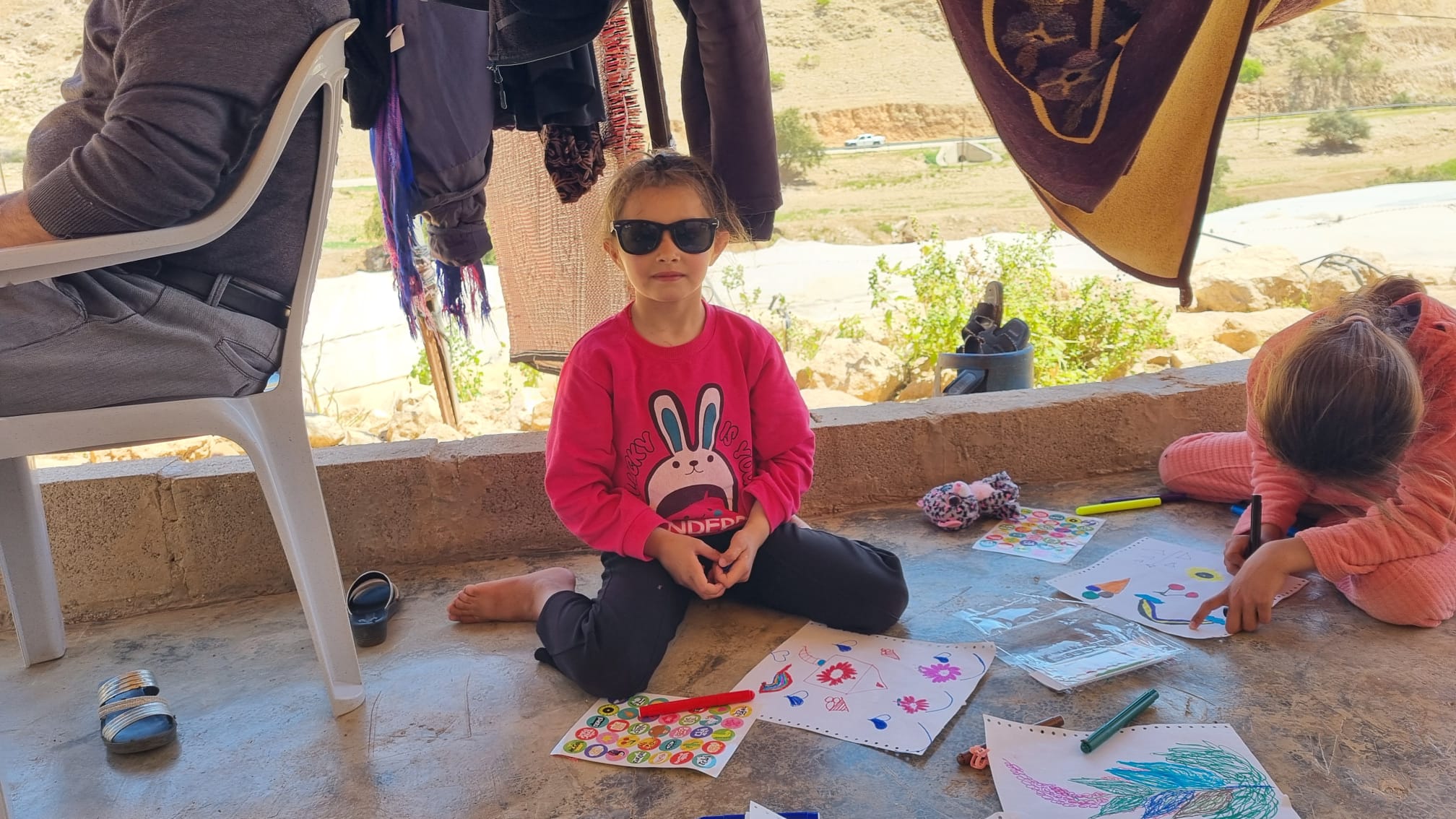 Hamra: Spending time with the children