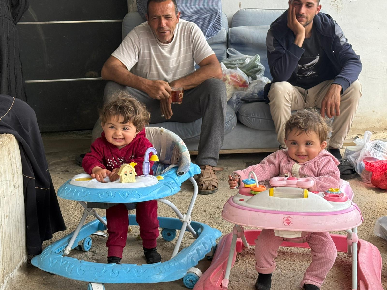 Sweet Sadiya and Doha smile happily despite the reality of their lives