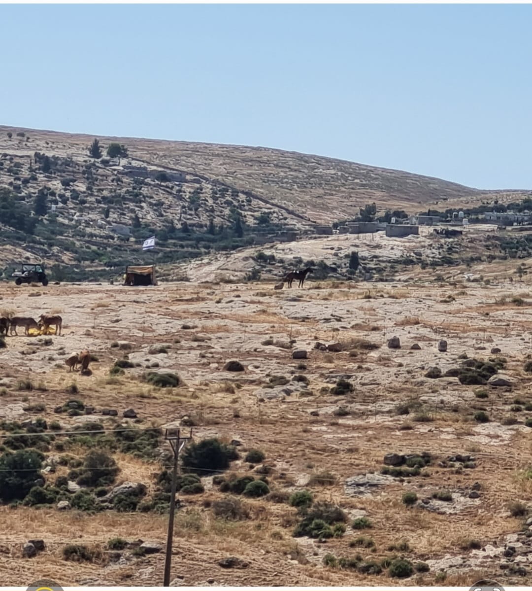 המאחז החדש בצמוד לקוואוויס, על כביש 317