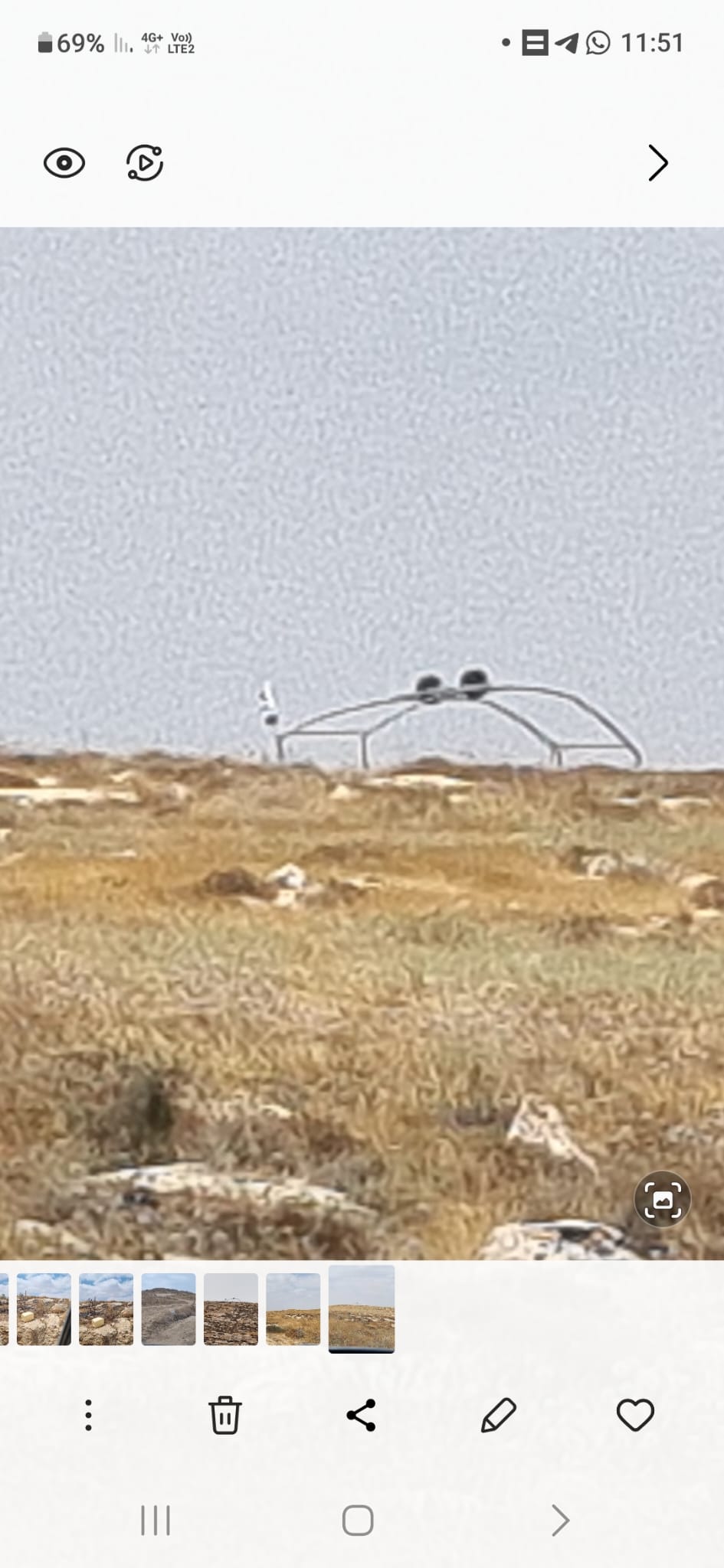 New holdout near Ashtmoa, one of a series of 3 holdouts