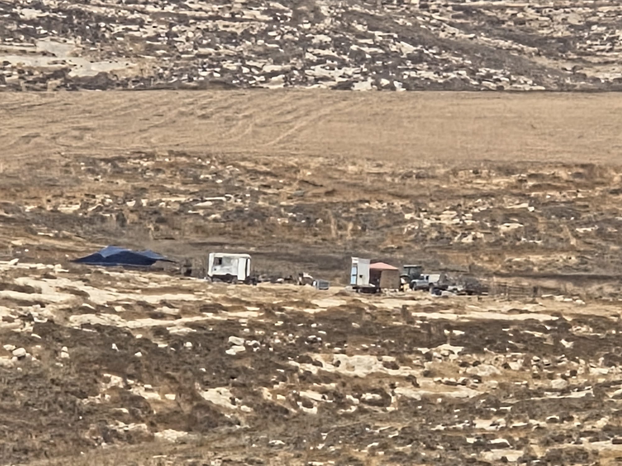 South Hebron Hills - the outposts along the way, on almost every hill