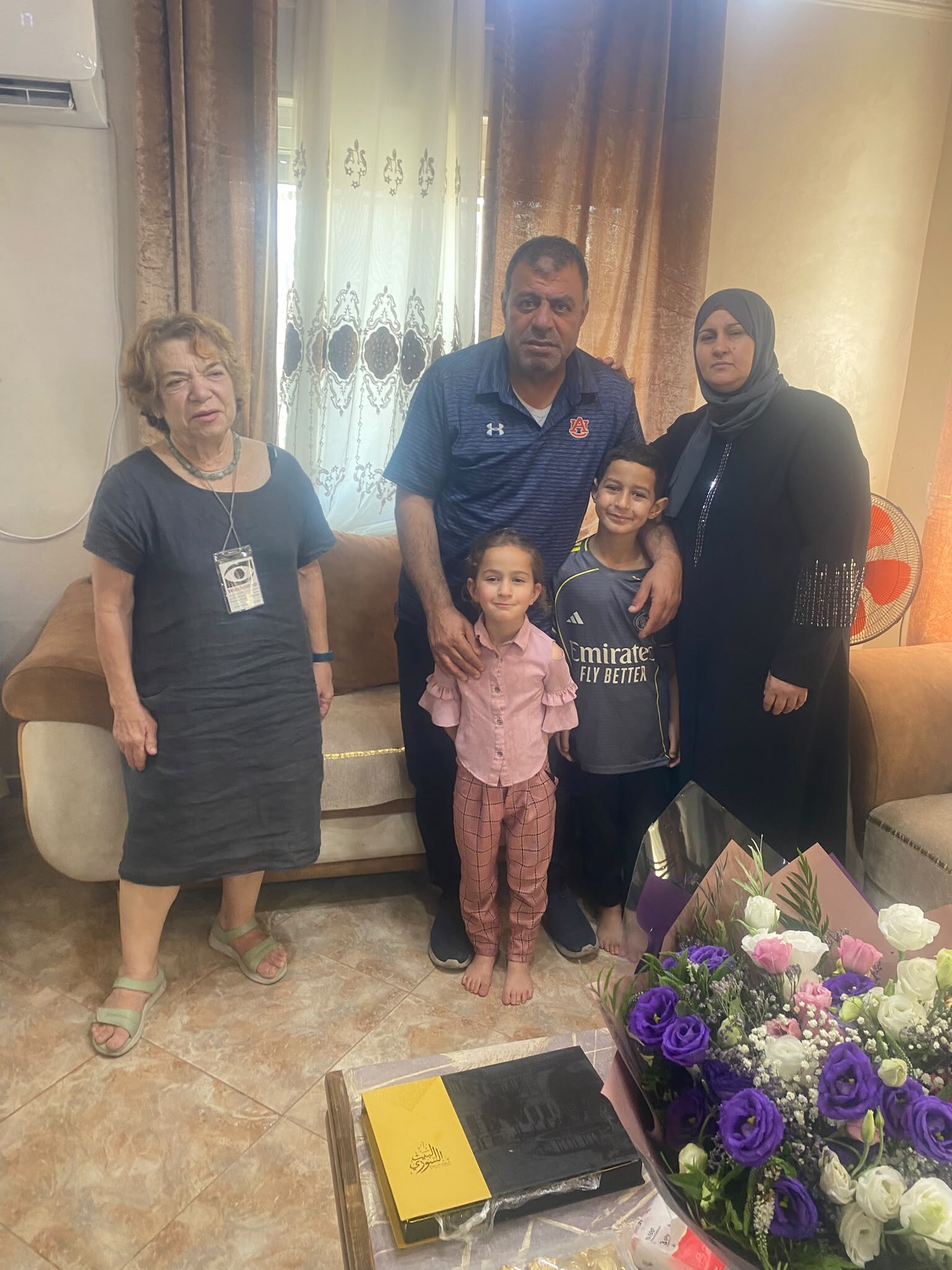Jerusalem. Anat with the Qaq family (severe trauma)