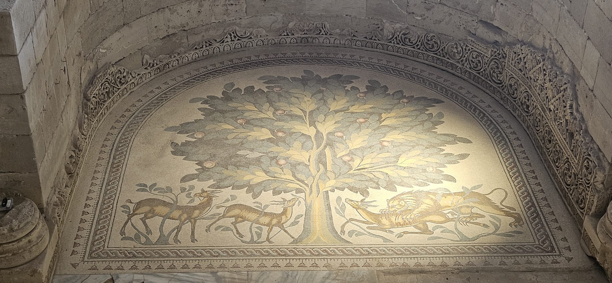 Jericho: The Tree of Life mosaic at Hisham's Palace