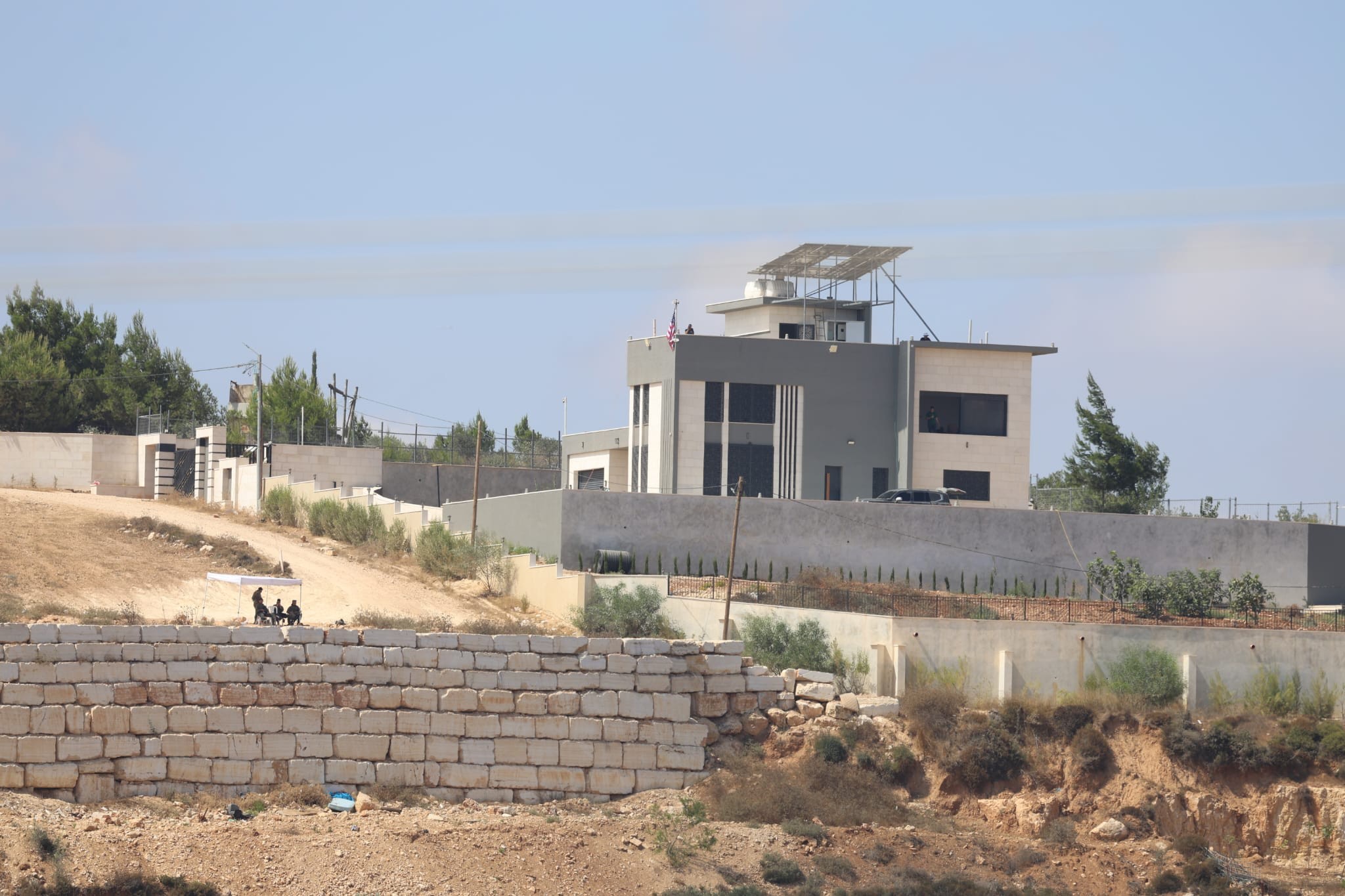 Qusra. The house under siege