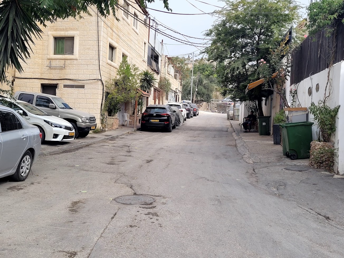 Al-Bustan. The House on the Left Will Be Demolished; the One Opposite Might Not Be
