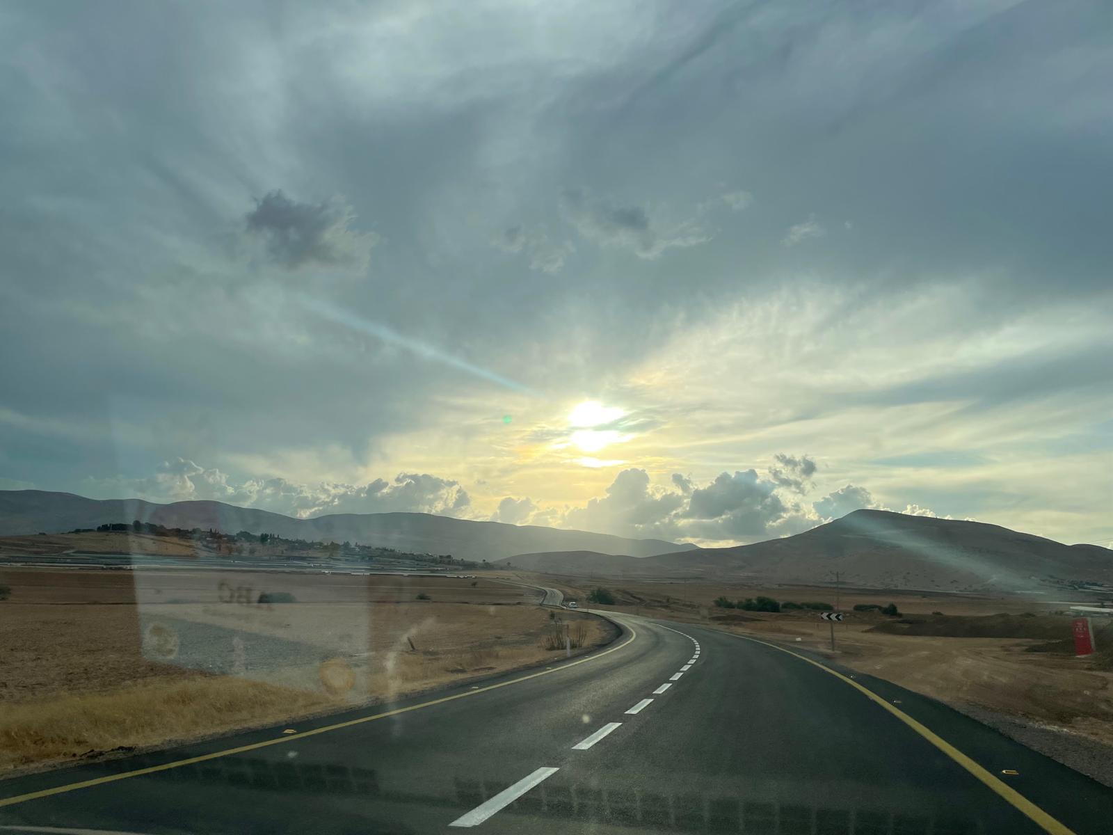 Jordan Valley. On the Way Home