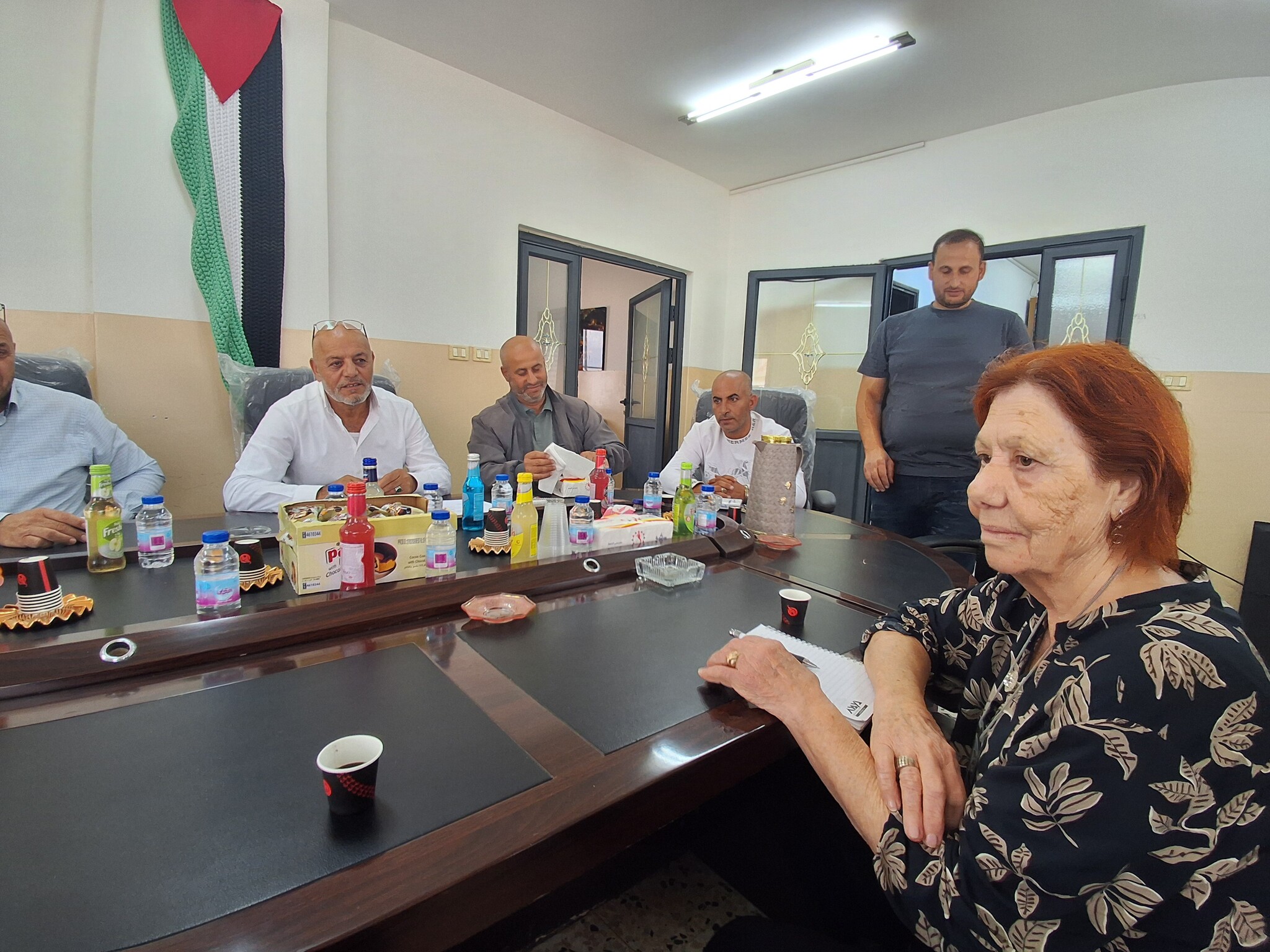Jurish. Meeting with the council head